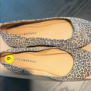 Lucky Brand Animal Print Women's Flats